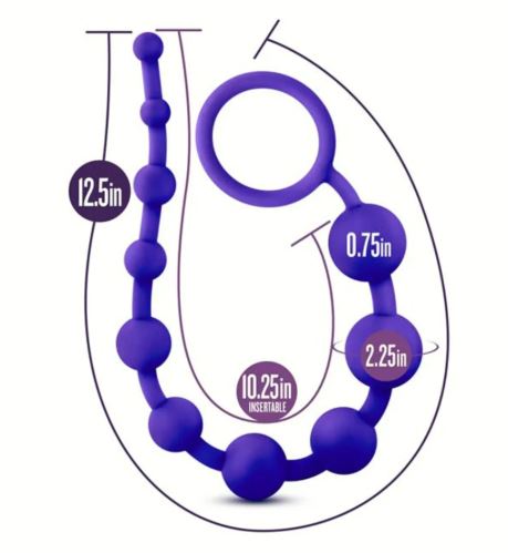 PLUG ANAL LUXE BLUE