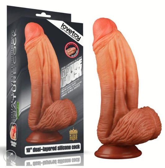 10” Dual layered Liquid Silicone Nature