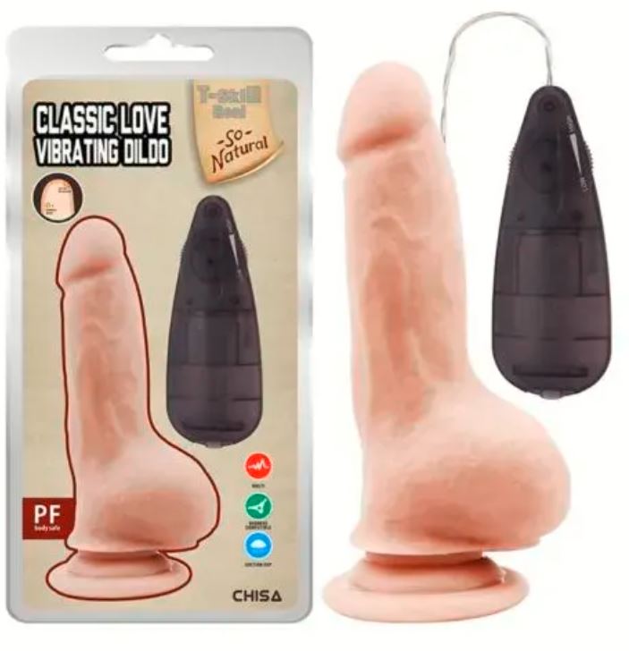 Classic love vibrating dildo latin