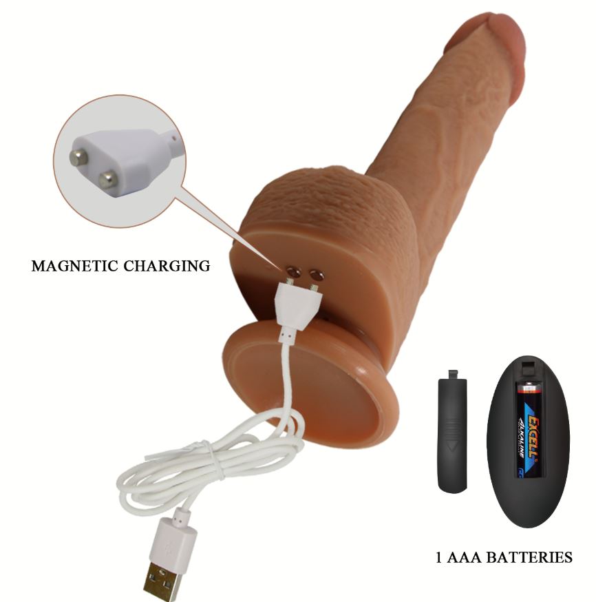VIBRADOR SUPERMAX RECARGABLE