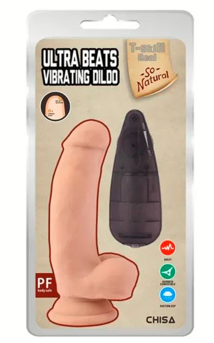 Ultra beats vibrating dildo latin