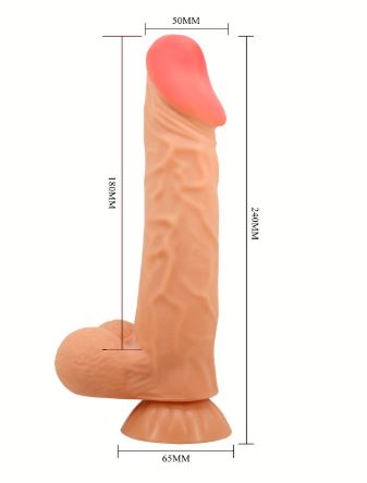 Vibrador Realistico Sadik