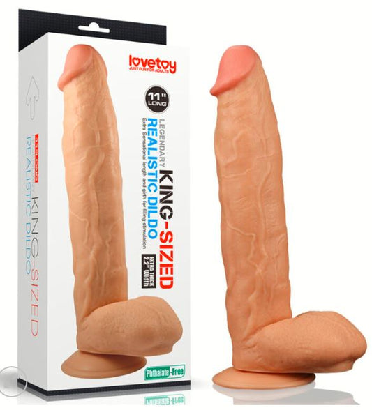 11″ Legendary King Sized Realistic Dildo