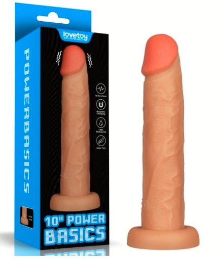 10'' Vibrating Power Basics Cock