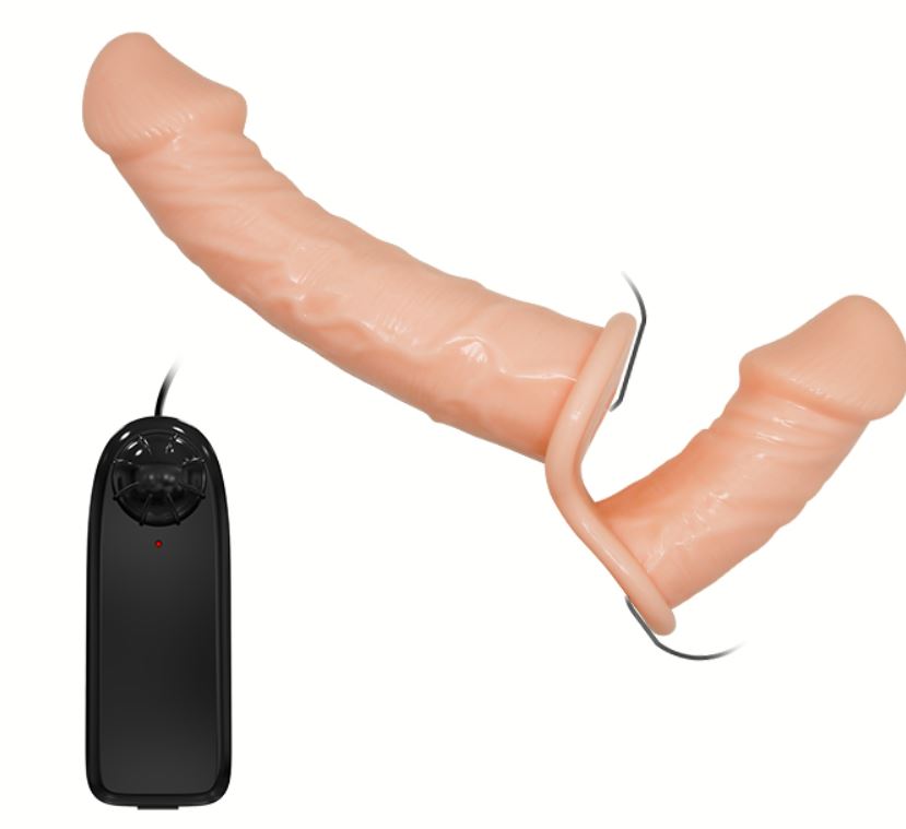 VIBRADOR DOBLE  ULTRA STRAP