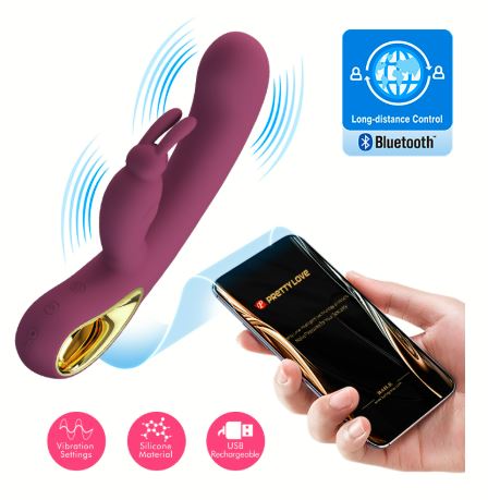 Vibrador Rabbit Liam con Aplicativo