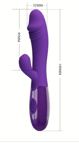 Vibrador Snappy Recargable Purpura