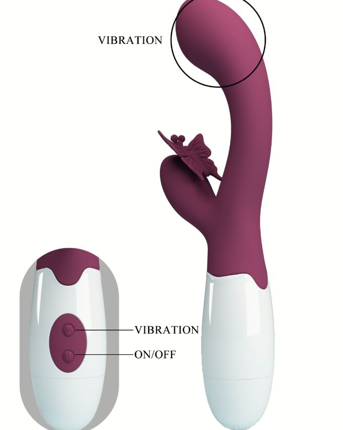 VIBRADOR BUTTERFLY KISS