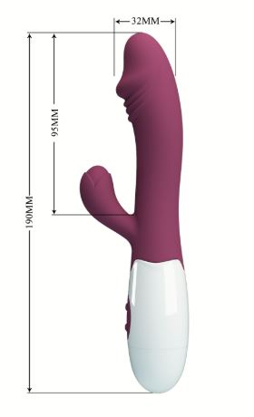 Vibrador Snappy Purpura