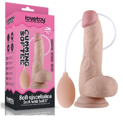 CONSOLADOR EYACULADOR 8"