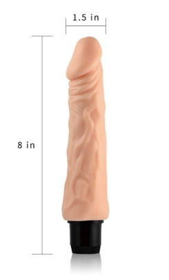 VIBRADOR REAL FEEL 8"