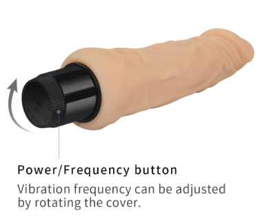 VIBRADOR REAL FEEL 8"