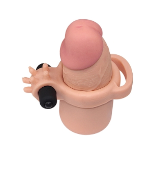 FUNDA EXTENCION CON VIBRADOR