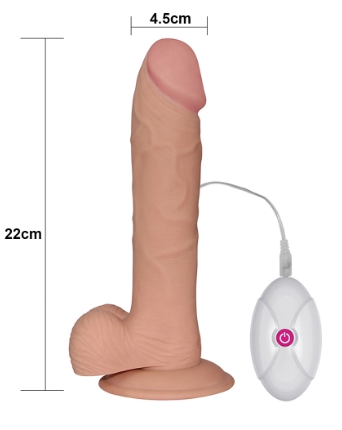 VIBRADOR REALISTA 9"