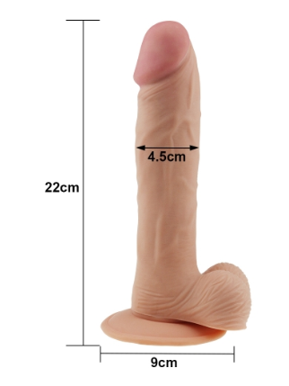 LOVETOY DILDO THE ULTRA SOFT DUDE 23CM