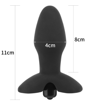 Plug Vibrador Dilatador Anal